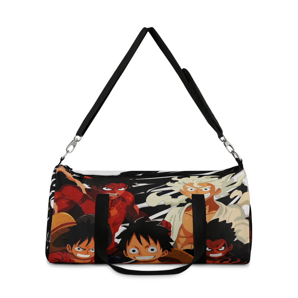 Luffy Inspired Black Duffel Bag