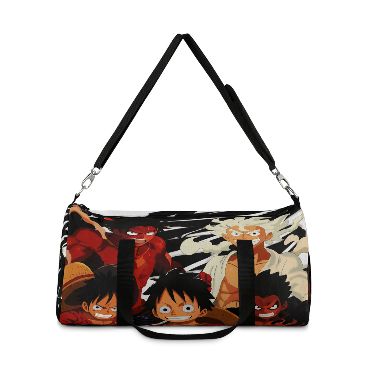 Luffy Inspired Black Duffel Bag