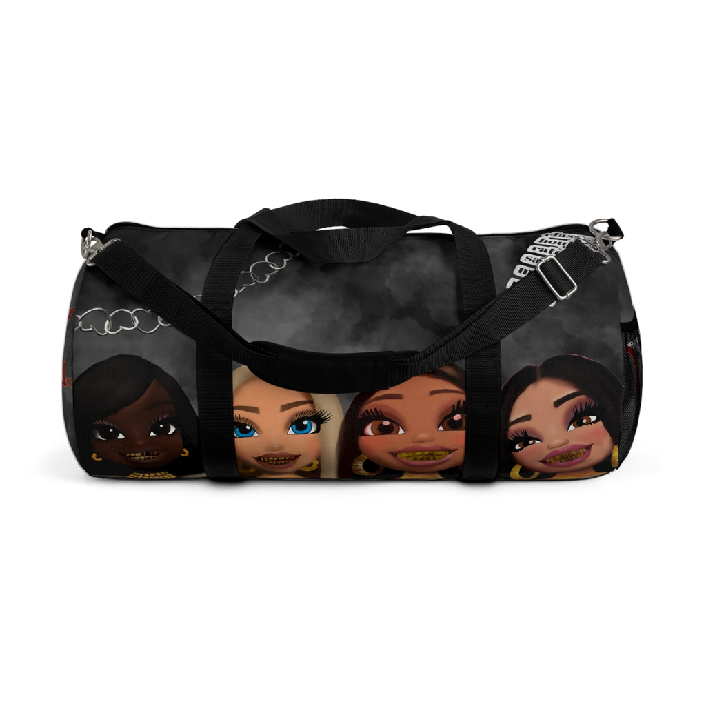 B Doll Inspiration Black Duffle Bag