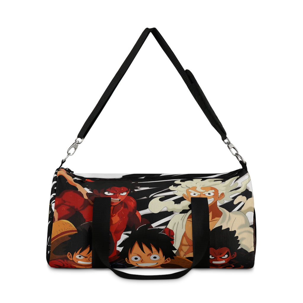 Luffy Inspired Black Duffel Bag