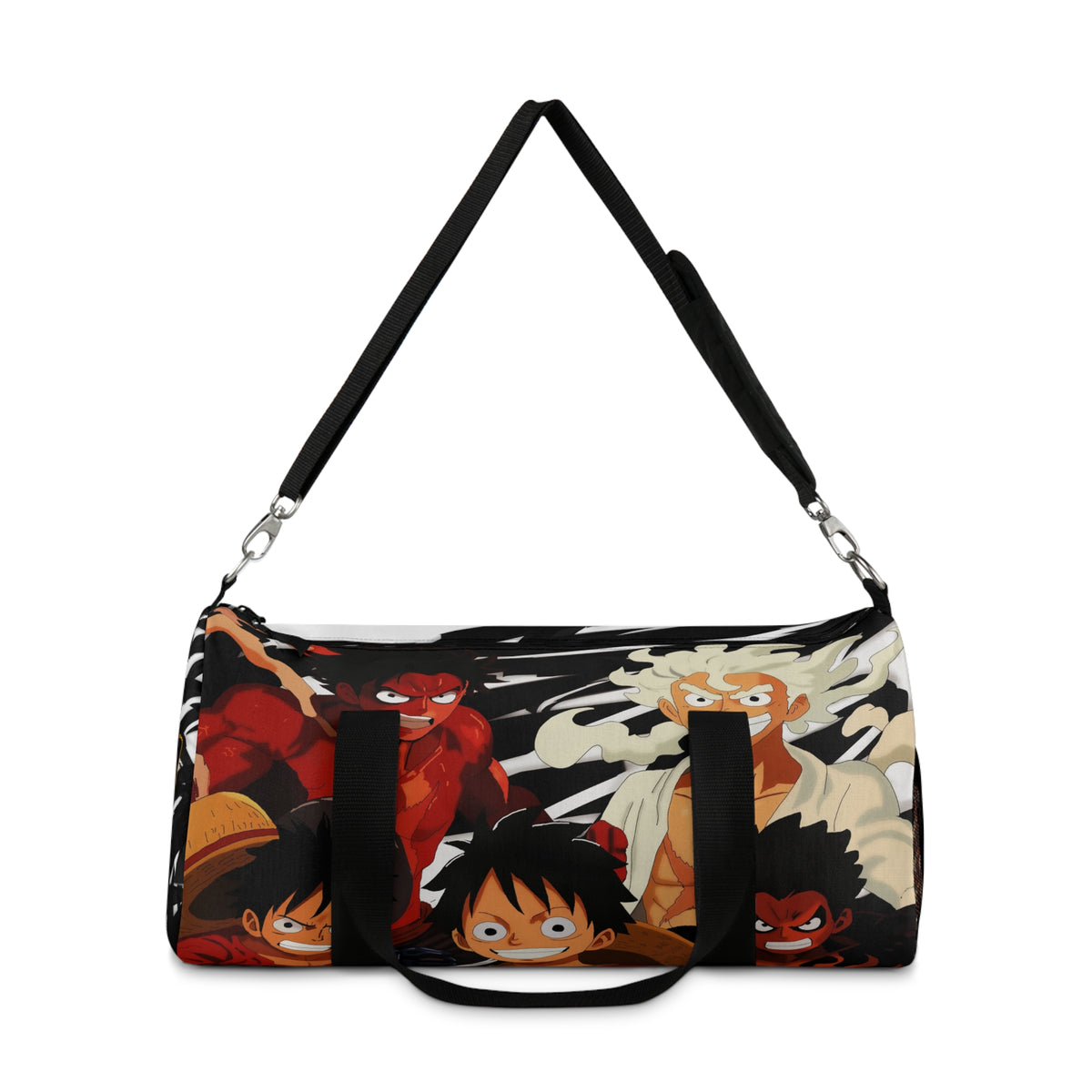 Luffy Inspired Black Duffel Bag