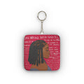 She Walks with Christ Mini Plush Keychain