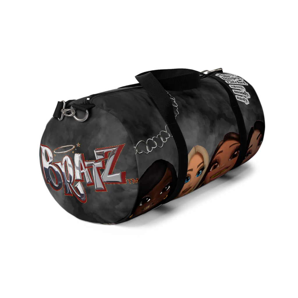 B Doll Inspiration Black Duffle Bag