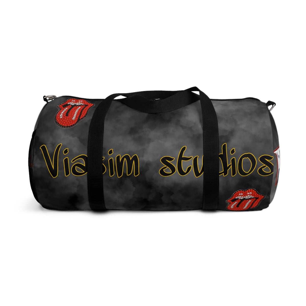 B Doll Inspiration Black Duffle Bag