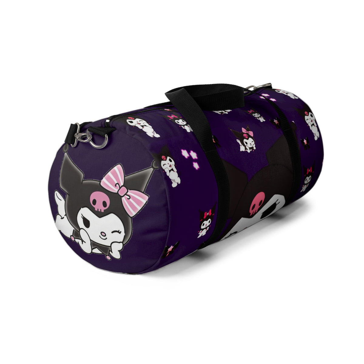 Kuromi-inspired  Duffel Bag