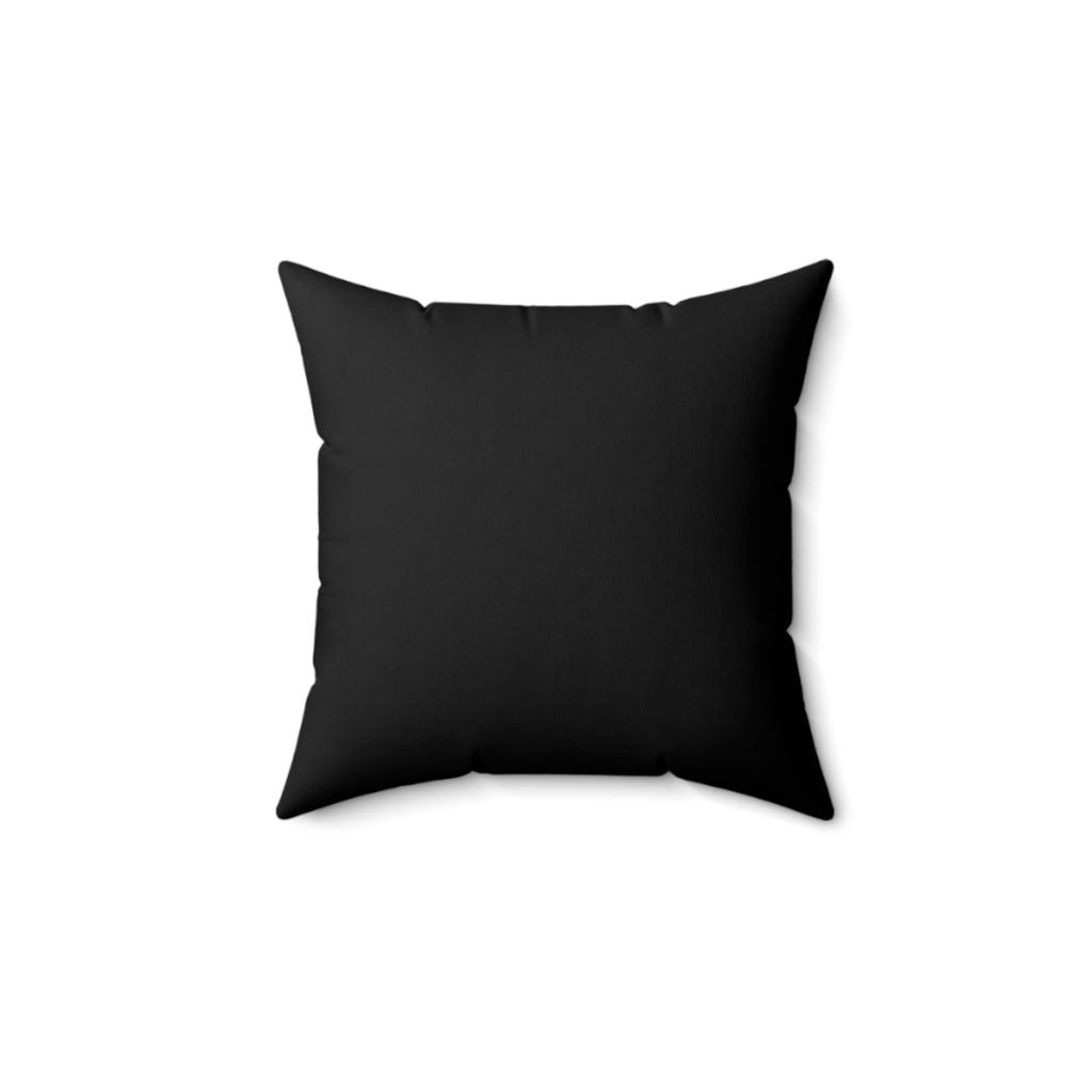 Abstract Brushstroke Square Pillow