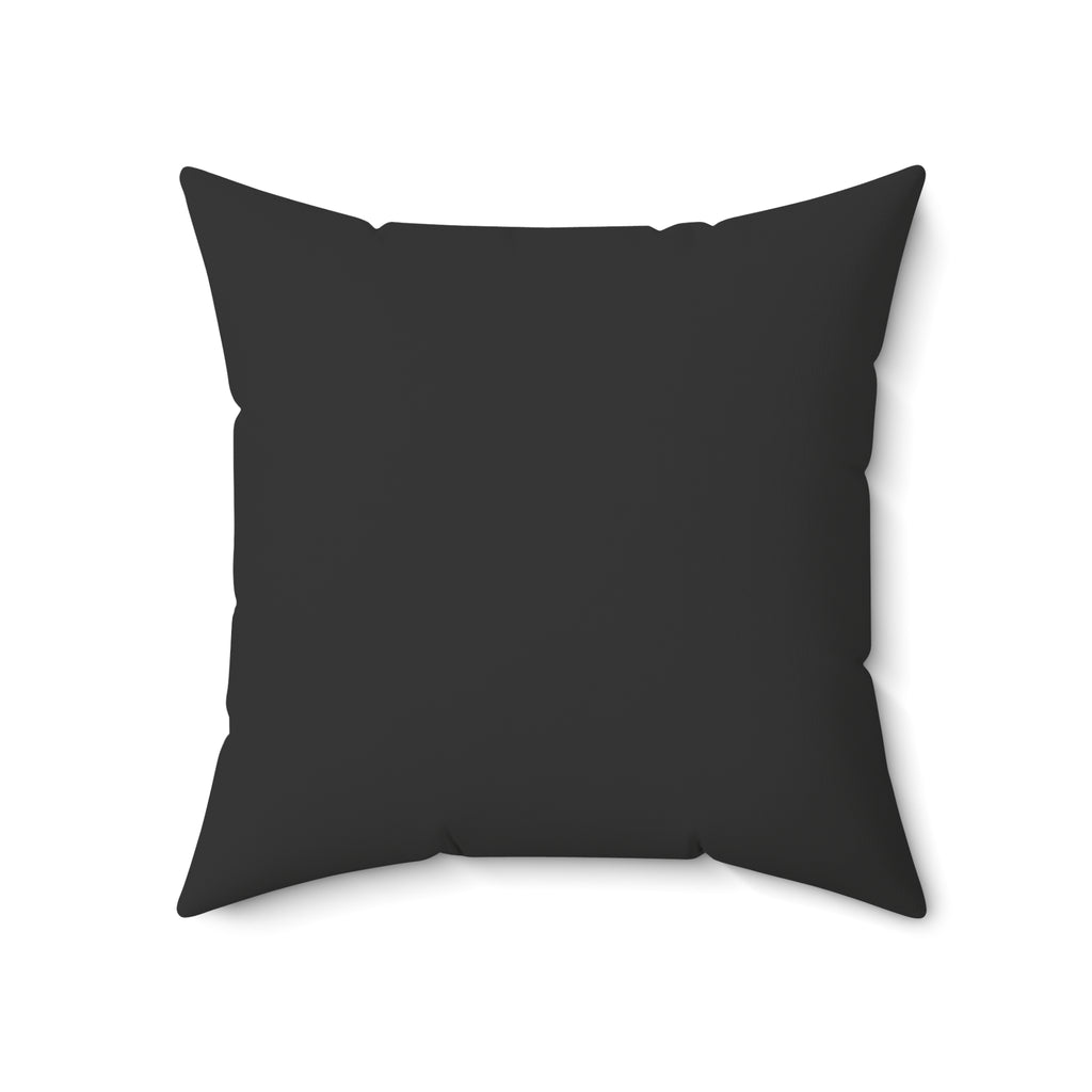 Abstract Brushstroke Square Pillow