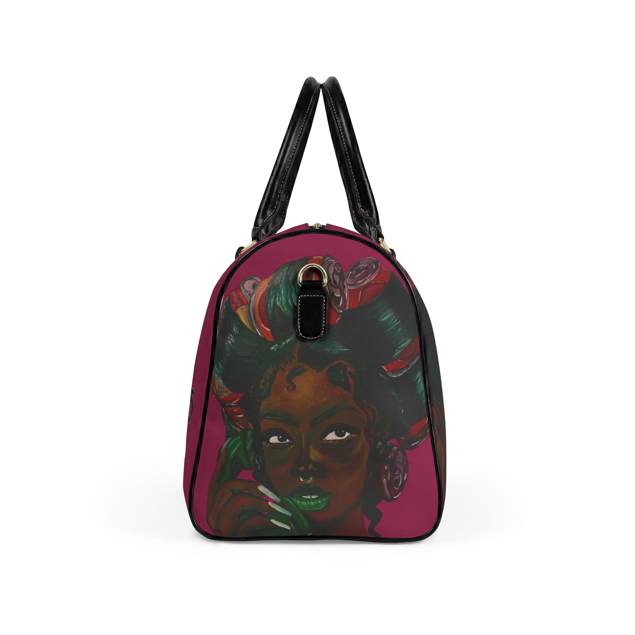 Call Me Carbonated Faux Leather Weekend Bag