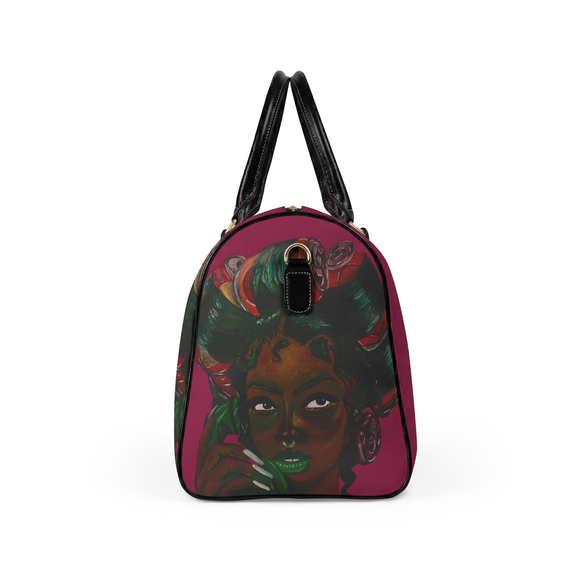 Call Me Carbonated Faux Leather Weekend Bag