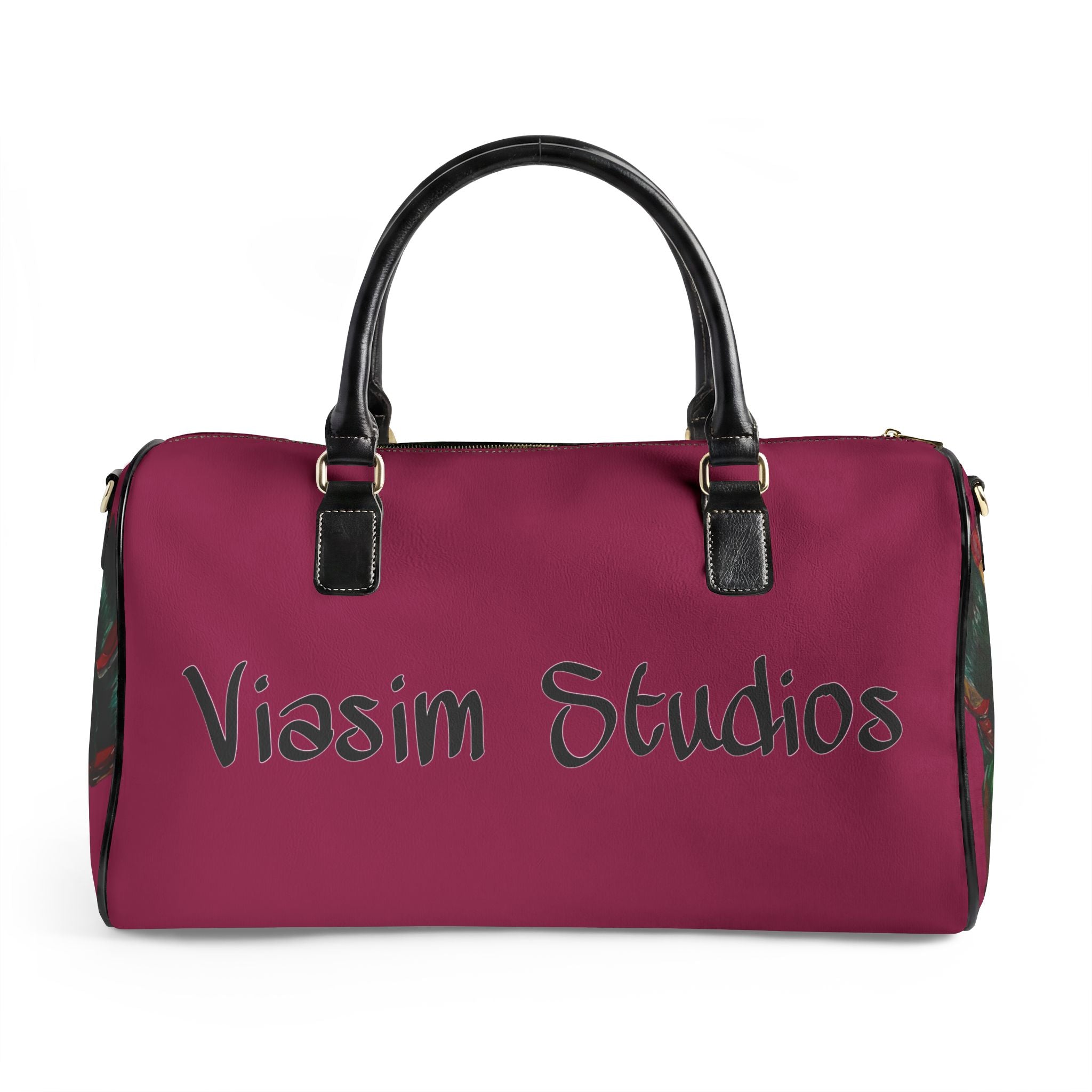 Call Me Carbonated Faux Leather Weekend Bag