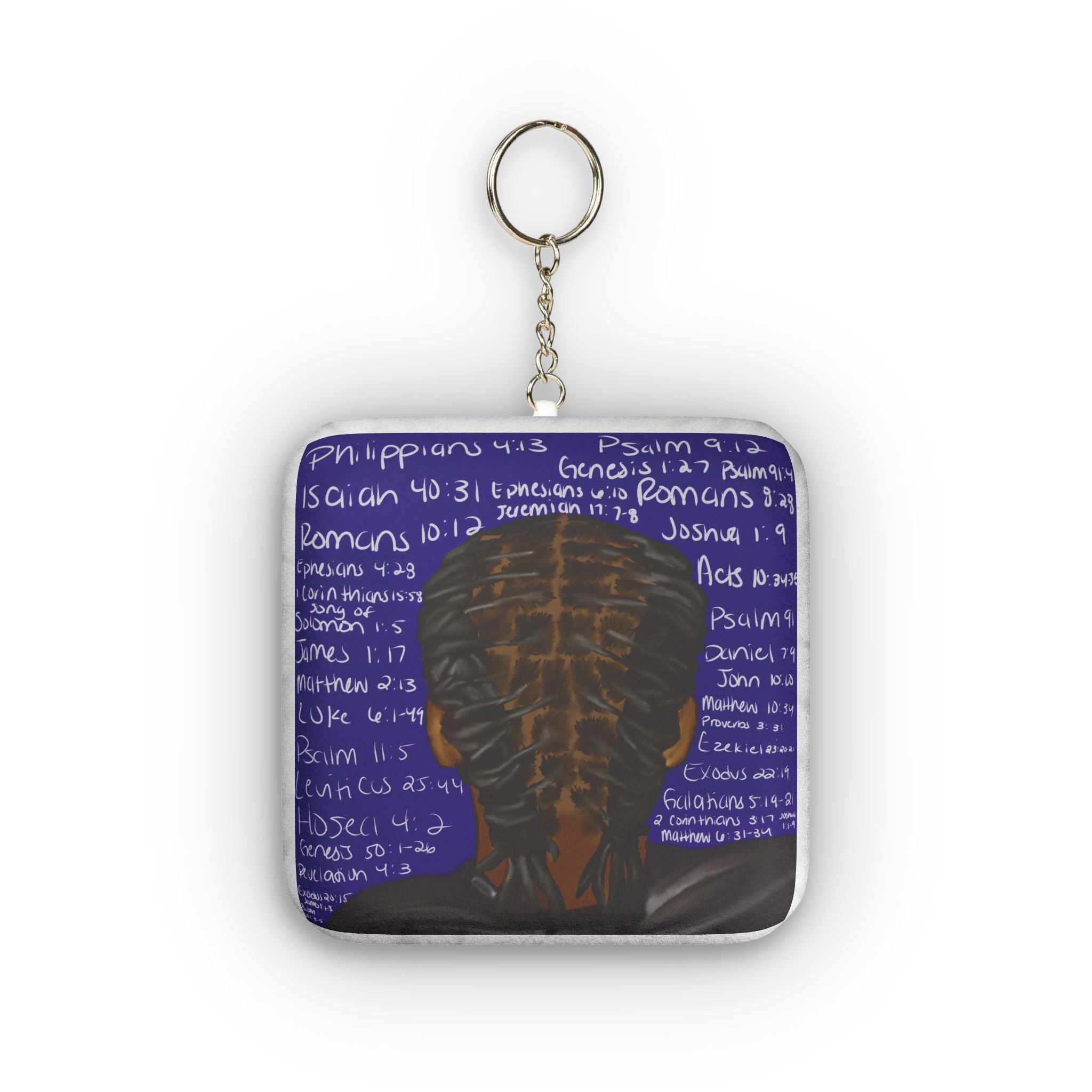 He Walks with Christ Mini Plush Keychain