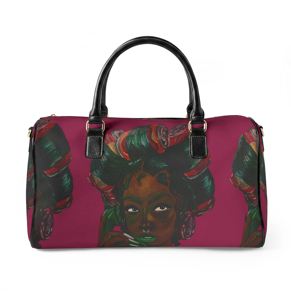 Call Me Carbonated Faux Leather Weekend Bag