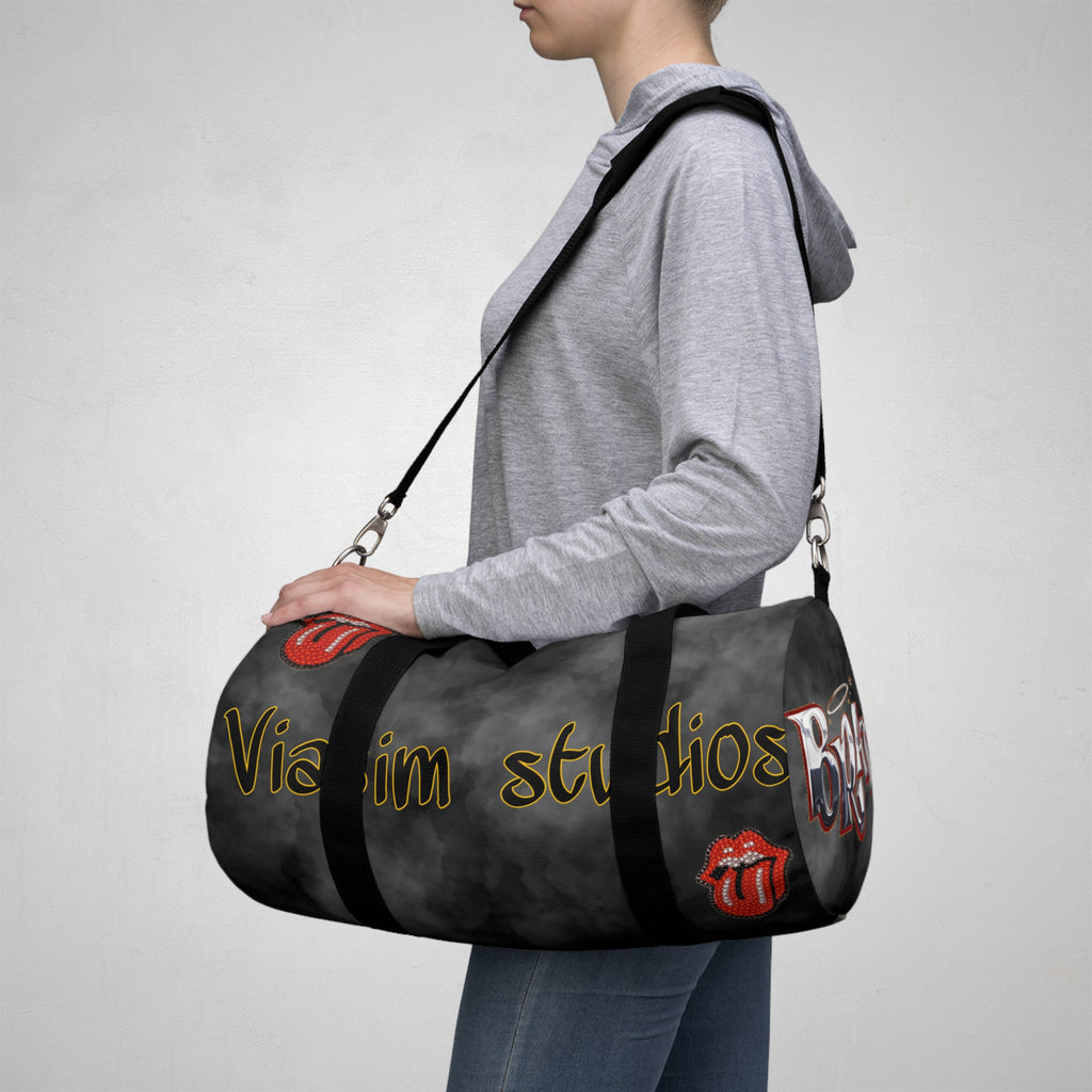 B Doll Inspiration Black Duffle Bag