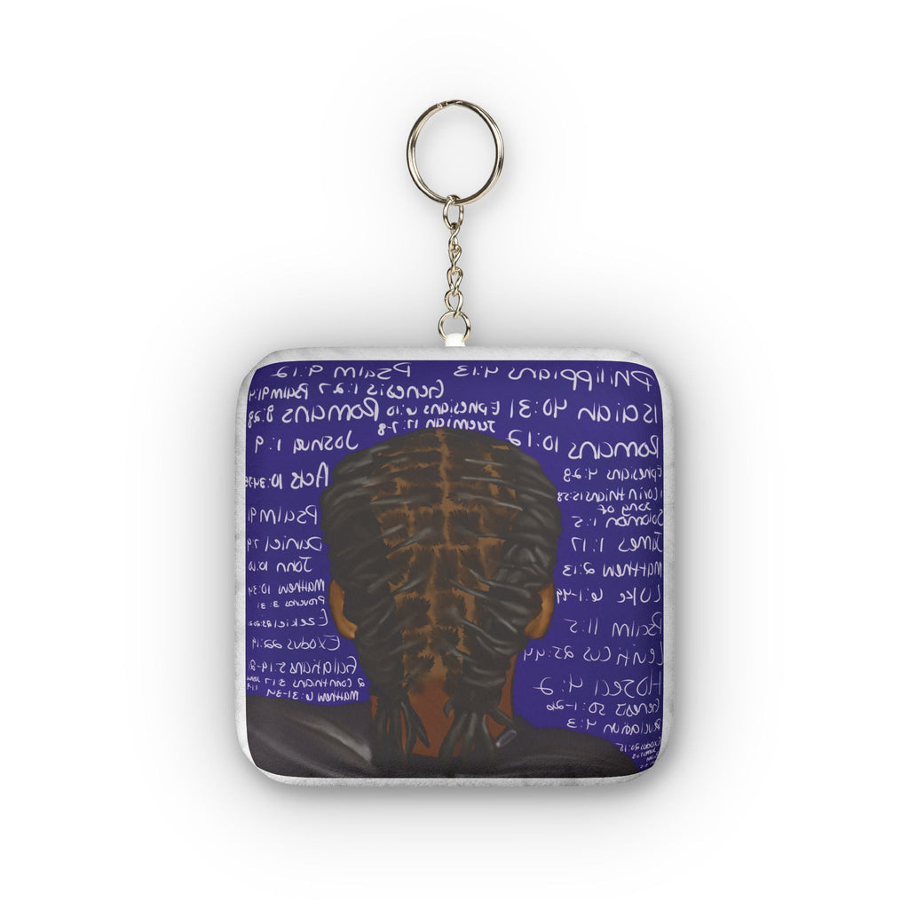 He Walks with Christ Mini Plush Keychain