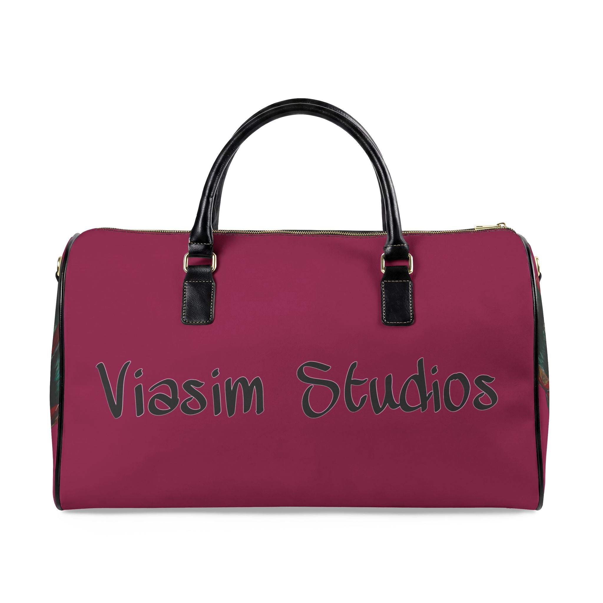 Call Me Carbonated Faux Leather Weekend Bag