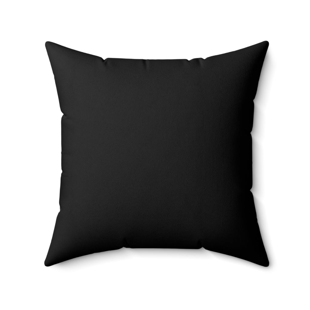 Abstract Brushstroke Square Pillow